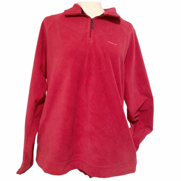 Reebok Women’s Quarter-Zip Fleece Pullover - Picture 8 of 8